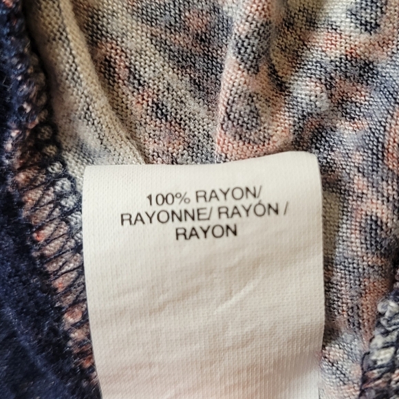 Lucky Brand Boho South Western Short Sleeve Tee sz L - Picture 7 of 13